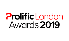 Prolific London Awards 2019 logo