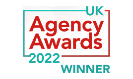 uk agency awards 2022 winner logo