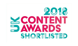 UK Content Awards 2018 logo