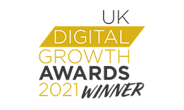 uk digital growth awards 2021 winner logo