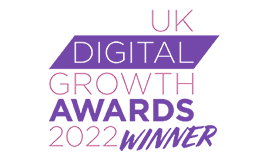 uk digital growth awards winner logo 2022