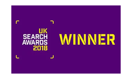 UK Search Awards 2018 logo
